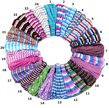 Long headbands - 25 colors!